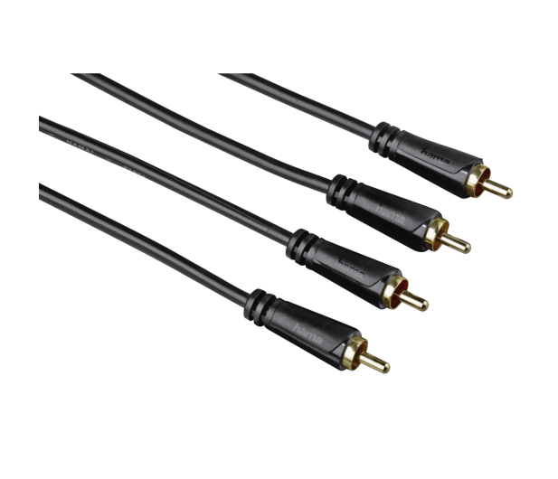 Hama KABEL AUDIO HAMA 2xCINCH - 2xCINCH 1,5M TECHLINE new# - 1457337 - zdjęcie 2